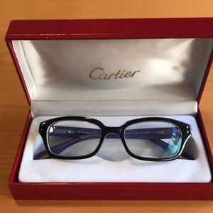 Cartier Purple eye glasses